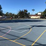 Tennis Court After — Pressure Cleaner Operators in Mackay, QLD